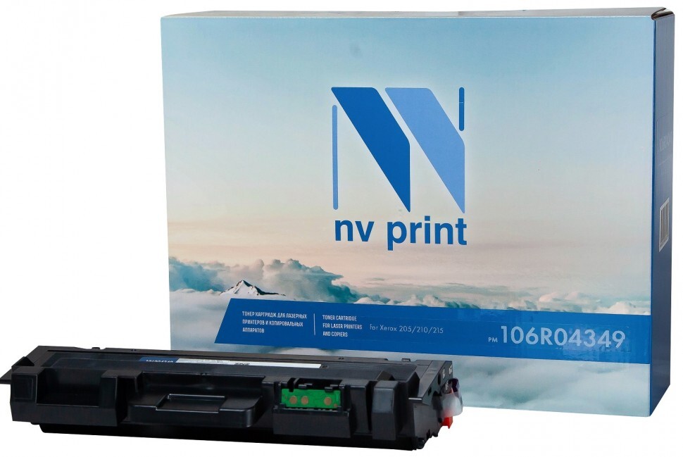Картридж черный NVPrint Xerox 205/210/215, NV-106R04349