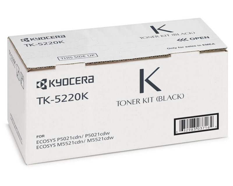 Тонер-картридж черный Kyocera TK-5220, 1T02R90NL1