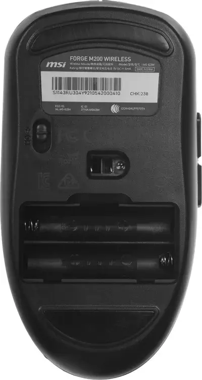 Клавиатура + мышь MSI Forge K200 w Combo MS-8ZA4 клав:черный мышь:черный USB беспроводная (S11-43RU304-Y92)