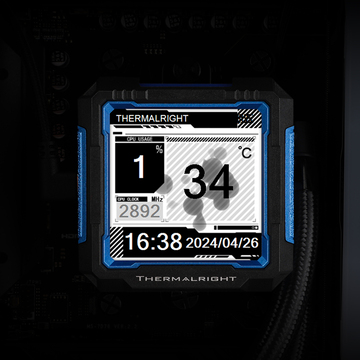 Кулер Процессорный Thermalright для CPU Frozen Warframe Pro 360 Black