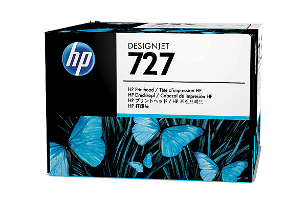 

Печатающая головка черный, серый, пурпурный, желтый, голубой HP Inc. 727, B3P06A