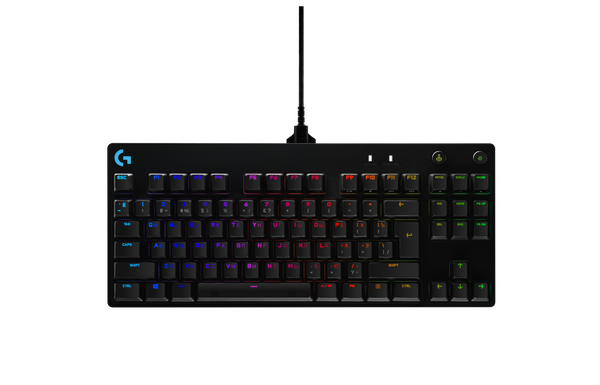 

Клавиатура LOGITECH Gaming Pro, USB, черный [920-009393]