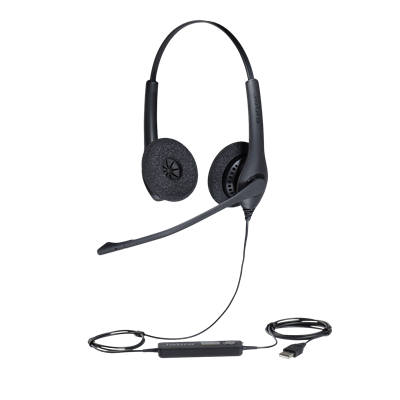 Гарнитура Jabra BIZ 1500 Duo, цвет черный