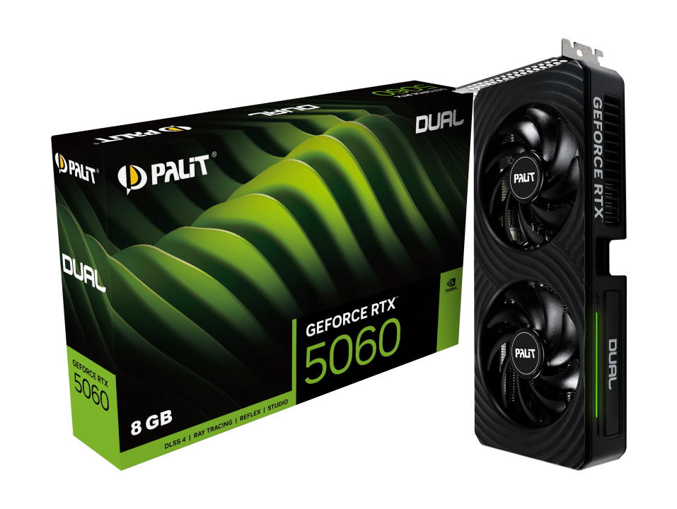 Видеокарта Palit GeForce RTX 5060 8 ΓБ Retail