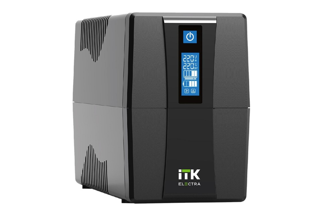 ИБП ITK Line-Interactive ELECTRA ET 600ВА (EET-0600VA-1-001)