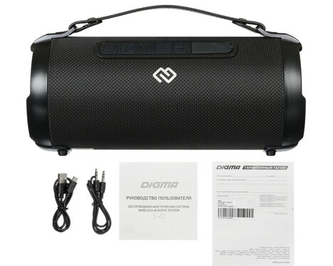 Колонки DIGMA S-22 (черный)