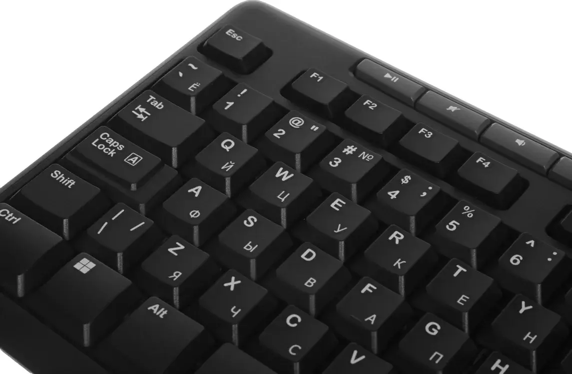 Клавиатура + мышь Logitech MK270 клав:черный мышь:черный USB беспроводная Multimedia (920-003381)