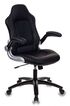 

Кресло игровое Бюрократ VIKING-1/BLACK черный искусственная кожа (пластик черный