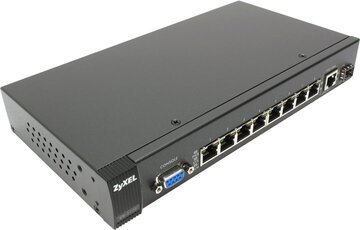 ZyXEL ES-2108-G 8-портовый управляемый коммутатор Fast Ethernet с портом Gigabit Ethernet совмещенным с SFP-слотом