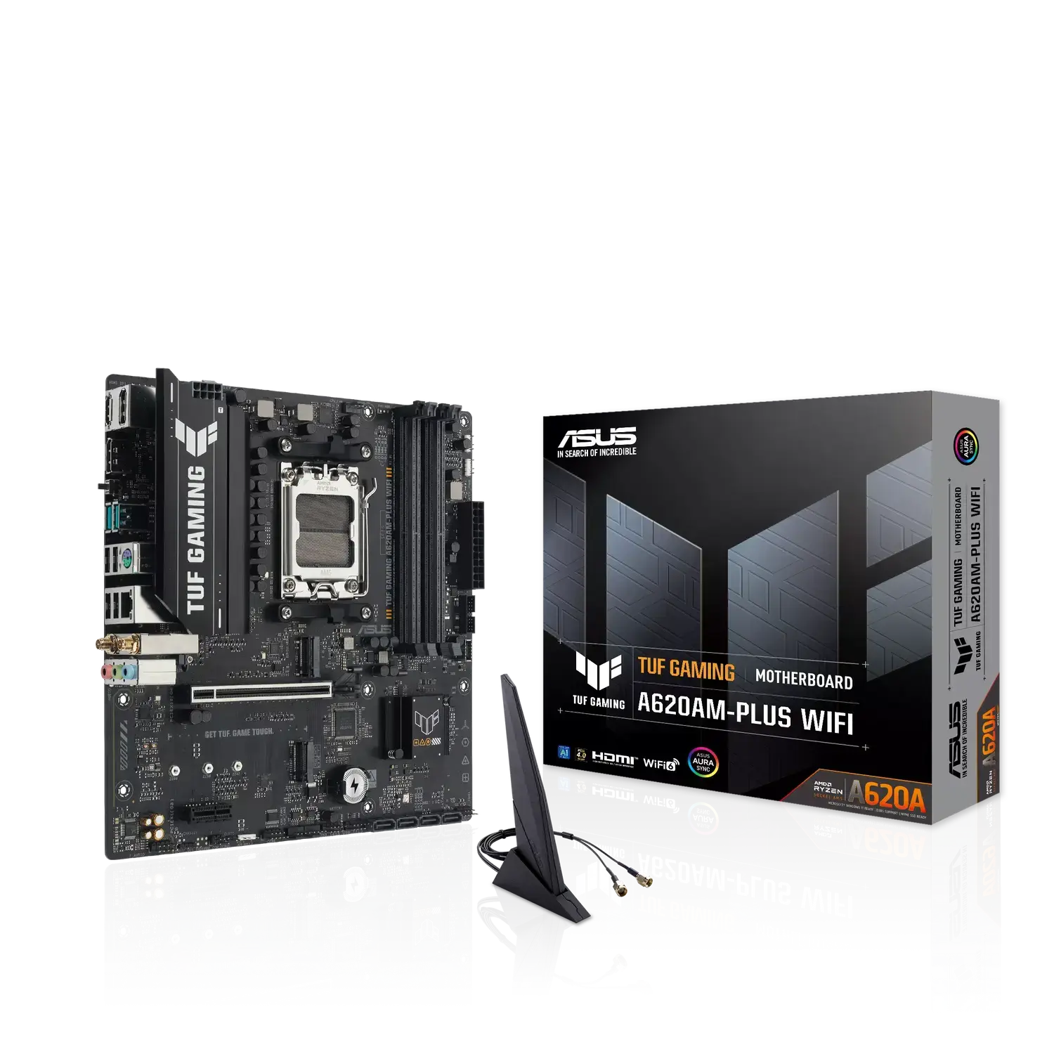 Материнская плата ASUS AMD A620A TUF GAMING A620AM-PLUS WIFI
