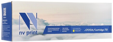 Картридж желтый NVPrint LaserJet Pro, NV-CF212A/731Y
