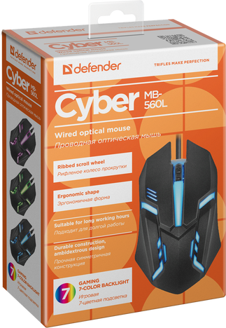 Мышь Defender Сyber MB-560L 52560