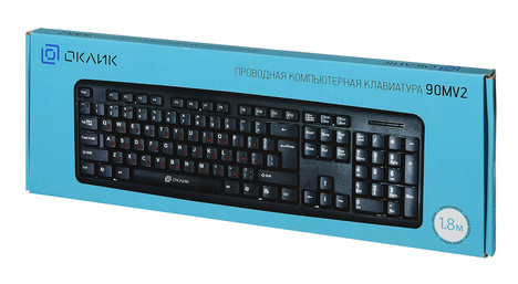 Клавиатура Oklick KeyBoard 90MV2 1185967, цвет черный