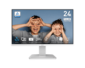 MSI PRO MP2412W 23.8" 16:9 FHD(1920x1080) VA Flat,1ms(MPRT),4000:1,100M:1,300nit,178/178,HDMI 1.4,Tilt,VESA,100Hz,White,1y war-ty