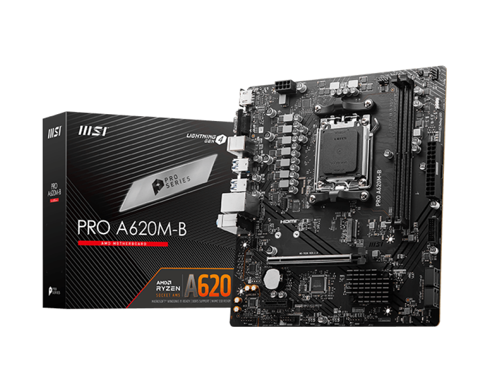 Материнская плата MSI AMD A620 PRO A620M-B