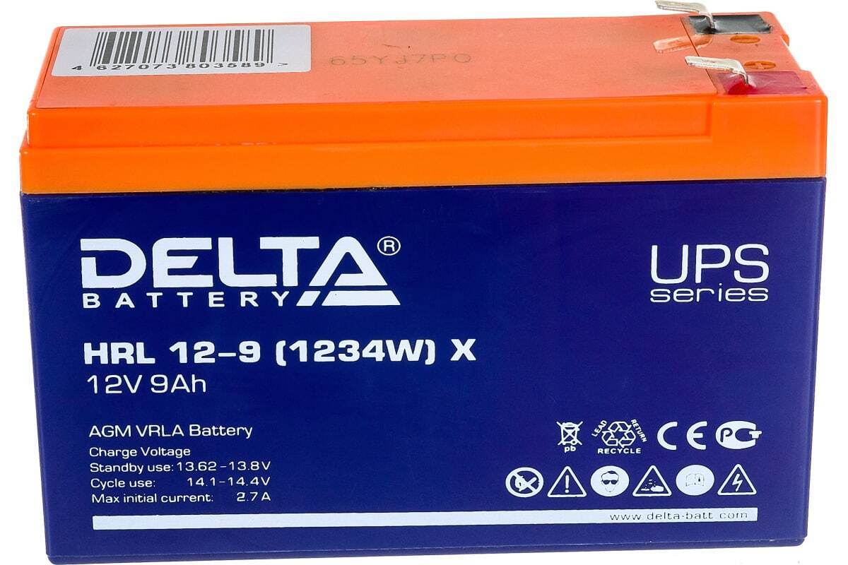 Сменная батарея для ИБП Delta HRL X HRL 12-9 X