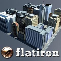 3D-IO Games &amp; Video Production GmbH Flatiron for 3ds Max (лицензия),