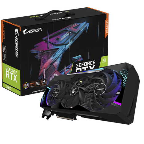 Видеокарта AORUS GeForce RTX 3080 10 ΓБ Retail