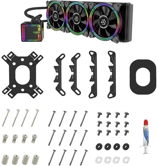 Кулер Процессорный ALSEYE Жидкостная система охлаждения H360-4.0