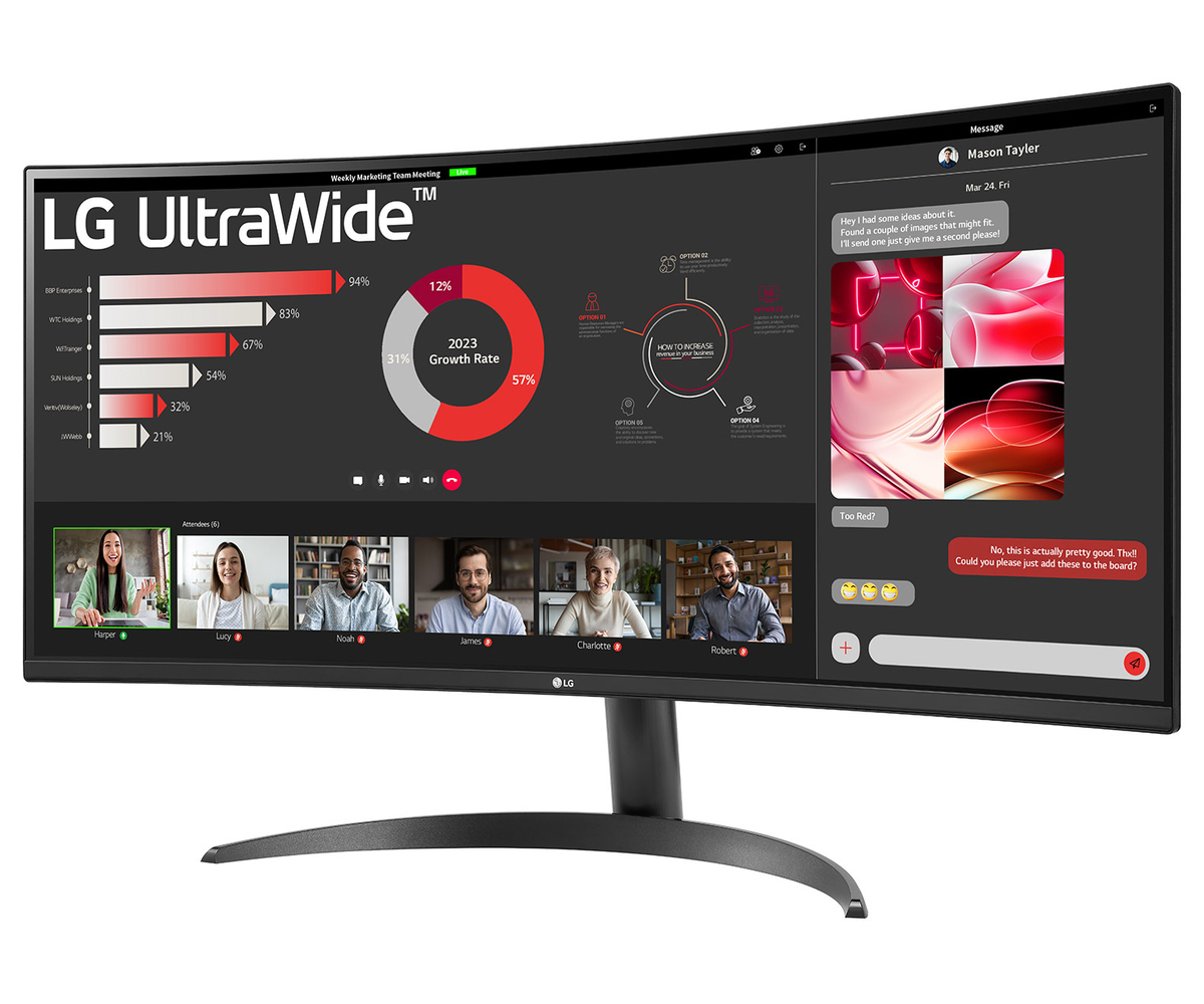 Монитор LG 34WR50QK-B 34.0-inch черный