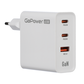 Зарядное устройство GoPower 1USB+2Type-C 65W QC3.0 GaN