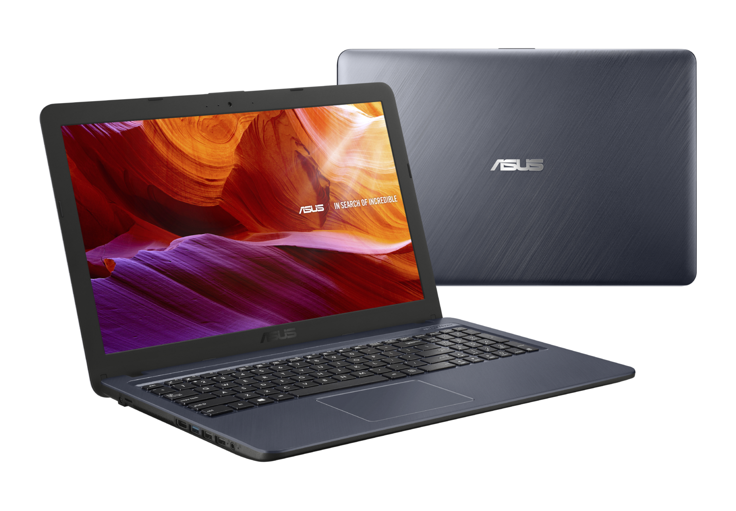 ASUS X543UA-GQ2044  15.6"(1366x768 (матовый))/Intel Pentium 4417U(2.3Ghz)/4096Mb/500Gb/DVDrw/Int:Intel UHD Graphics 620/Cam/BT/WiFi/war 1y/1.9kg/Star
