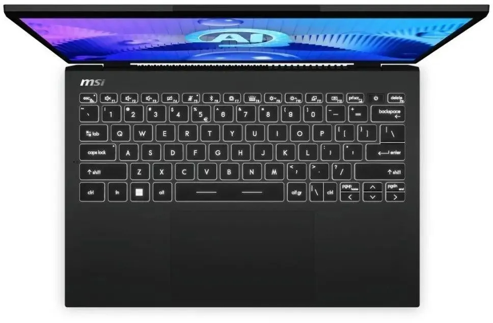 MSI Prestige 13 AI Evo A1MG Ultra 5 125H 13.3" 2.8K (2880x1800) OLED IPS,16Gb LPDDR5,1TB SSD,Intel Arc Graphics,FPR,4cell 75Wh,DOS,1y, 0.99kg,Stellar Gray