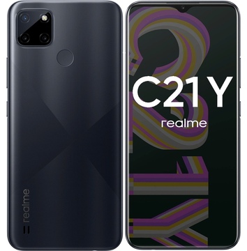 Смартфон realme C C21Y 32 ГБ черный