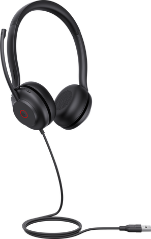 Гарнитура Yealink UH35 Dual UC, цвет черный