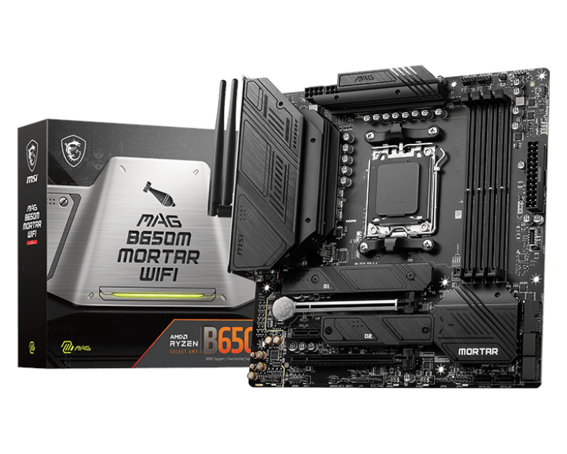Материнская плата MSI AMD B650 MAG B650M MORTAR WIFI
