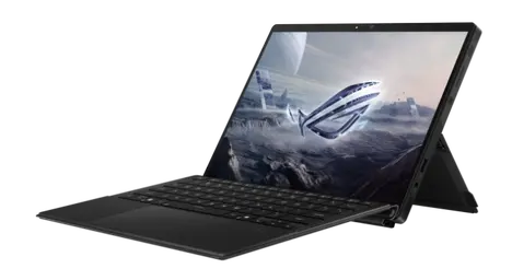 Ноутбук/ ASUS ROG Flow Z13 GZ302EA-RU045W Touch 13.4"(2560x1600 IPS)/Touch/AMD Ryzen Al Max+ 395(3Ghz)/32768Mb/1024PCISSDGb/noDVD/Int:AMD Radeon 8060S Graphics /Cam/BT/WiFi/70WHr/war 1y/1.2kg/Off Black/Win11Home +  +чехол +стилус