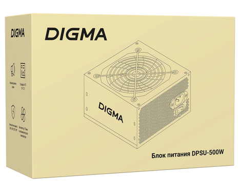Блок питания DIGMA DPSU-500W