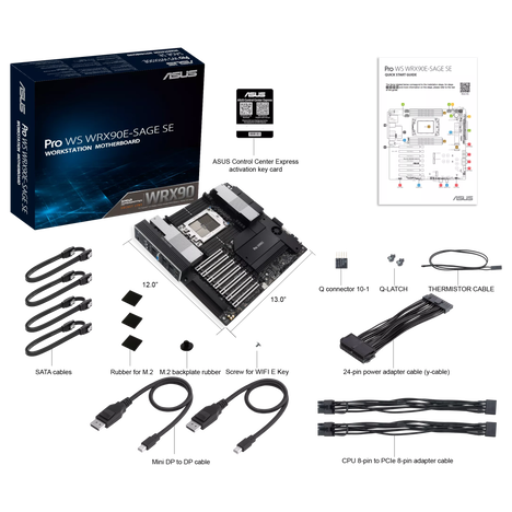 Материнская плата ASUS AMD WRX90 Pro WS WRX90E-SAGE SE