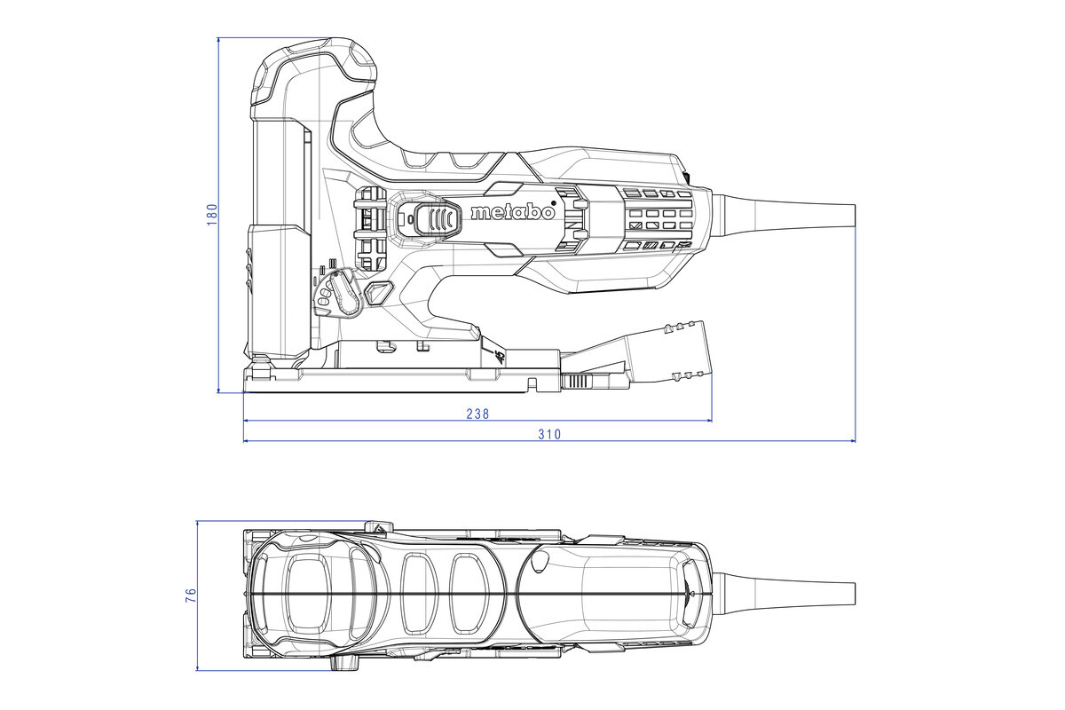 Электролобзик METABO STE 100 Quick