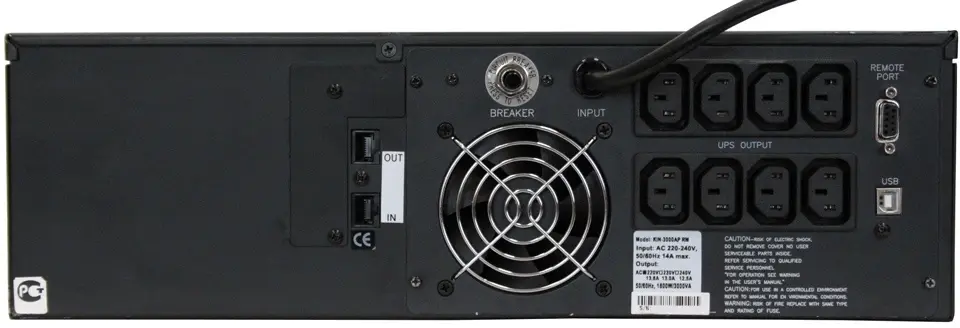 ИБП Powercom King Pro RM KIN KIN-3000AP LCD
