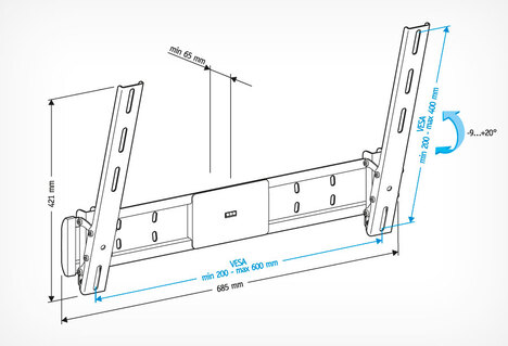 Кронштейн Holder LCD-T6609