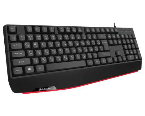 Клавиатура Defender Atom HB-546 45546, цвет черный