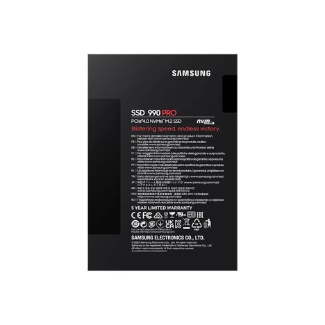 Внутренний твердотельный накопитель Samsung 990 PRO 1TB