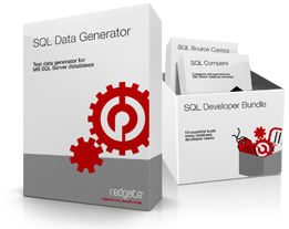 Red Gate Software Red Gate SQL Data Generator (лицензия с техподдержкой на 3 года), 14 пользователей