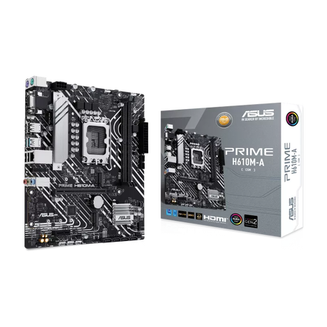 Материнская плата ASUS Intel H610 PRIME H610M-A-CSM