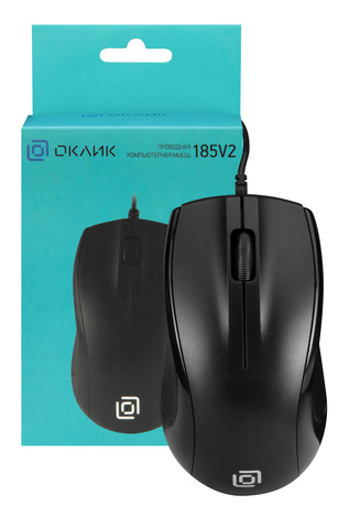 Мышь Oklick Мышь 185V2 1185962, цвет черный