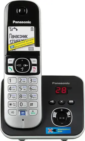 SIP-DECT телефон Panasonic TG6821, автоответчик