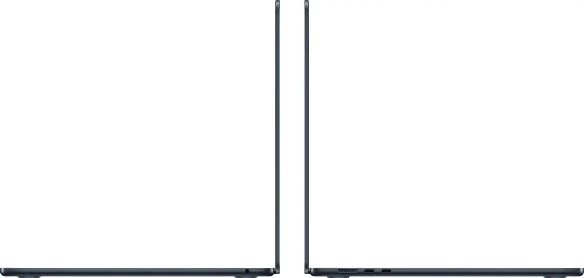 Ноутбук Apple MacBook Air A3448 M5 10 core 16Gb SSD512Gb/10 core GPU 15.3" Liquid Retina (2880x1864) macOS midnight WiFi BT Cam (MDVH4LL/A)