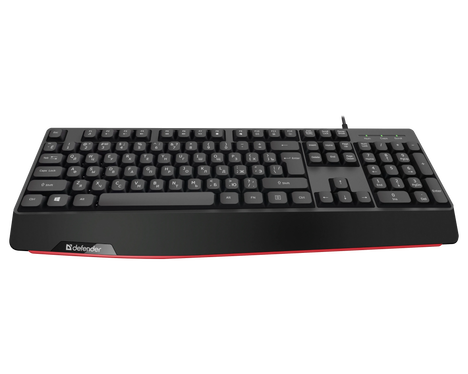 Клавиатура Defender Atom HB-546 45546, цвет черный