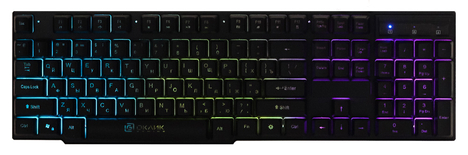 Клавиатура Oklick KeyBoard 780G SLAYER 412899, цвет черный