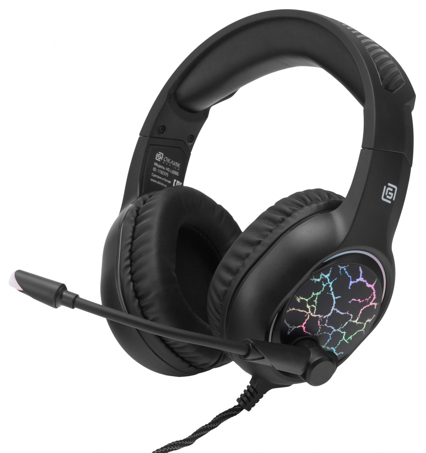 Наушники Oklick HS-L930G SNORTER, цвет черный
