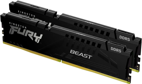Оперативная память Kingston FURY Beast Black EXPO 64GB 5200MT/s DDR5 CL40, KF552C40BB2K2-64, RTL