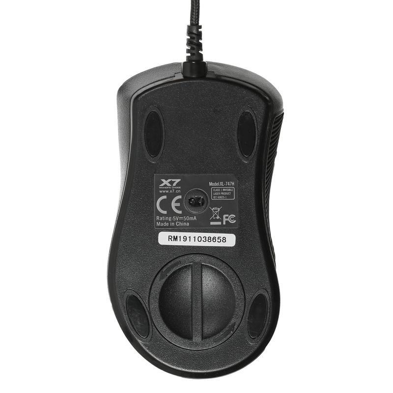 Мышь A4tech Oscar Editor XL-747H XL-747H (BROWN SPIDER), дизайнерский рисунок