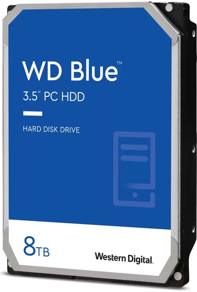 Жесткий диск  Western Digital Blue 3.5 EAAZ 8TB 5.64K SATA3