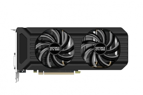 Видеокарта Palit GeForce GTX 1060 6 ΓБ Retail
